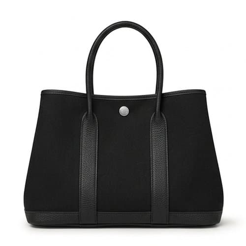 Hermes 에르메스 가든파티 30 캔버스 누아