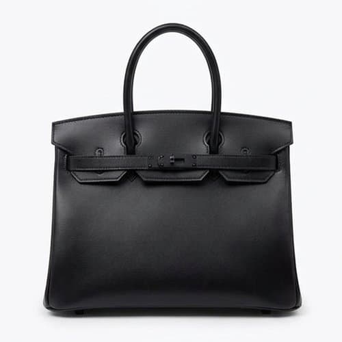 Hermes 에르메스 버킨 30 핸드백 블랙