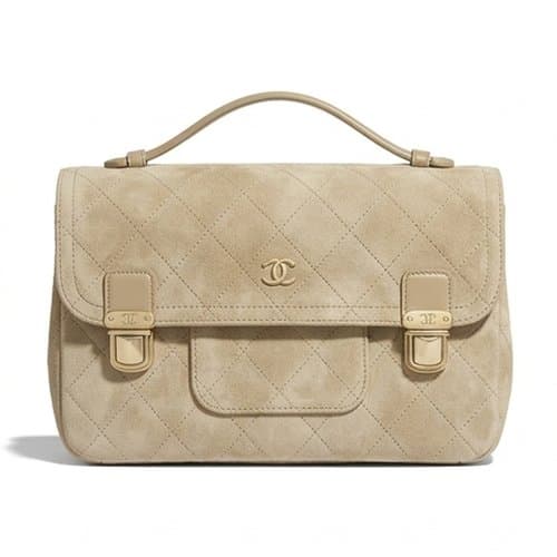 Chanel 샤넬 퀼팅 스웨이드 백팩